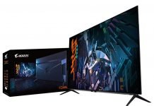 AORUS F048U to 48 calowy monitor OLED z odświeżaniem 120Hz i złączem HDMI 2.1