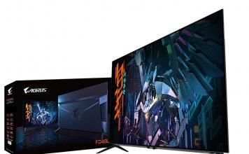 AORUS F048U to 48 calowy monitor OLED z odświeżaniem 120Hz i złączem HDMI 2.1