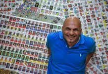 Zebrał trzy miliony naklejek Panini z piłkarzami Panini
