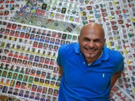 Zebrał trzy miliony naklejek Panini z piłkarzami Panini