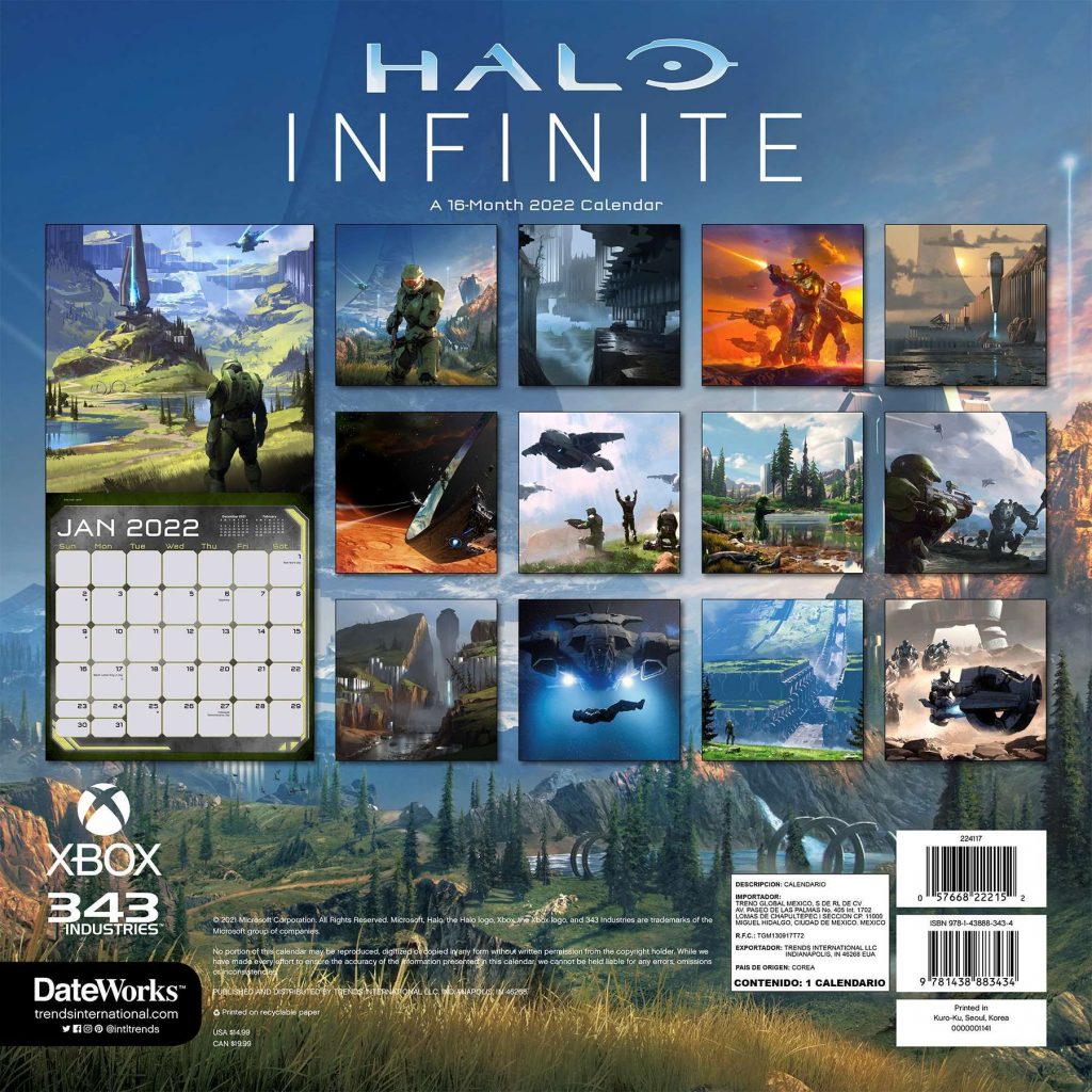 Halo Infinite kalendarz