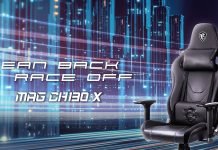 Ruszyła letnia promocja produktów MSI, w tym na fotel gamingowy MAG CH130X