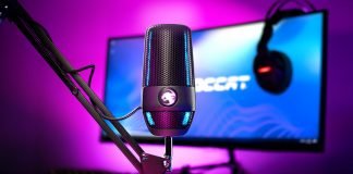 Roccat prezentuje mikrofon Torch – dźwięk studyjnej jakości dla graczy, streamerów i przyszłych twórców Roccat Torch