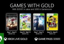 Games with Gold – oto rozpiska na sierpień Games with Gold sierpień