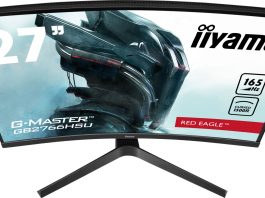 iiyama wprowadza dwa nowe zakrzywione monitory dedykowane grom e-sportowym iiyama GB2766HSU(05)