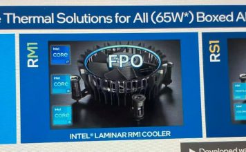Intel prawdopodobnie odświeży linię boxowych schładzaczy CPU