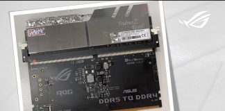 Asus pracuje nad adapterem pamięci DDR5 na DDR4 Asus DDR5