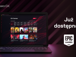 Opera GX – jedyna na świecie przeglądarka dla graczy i graczek – wchodzi do Epic Games Store GX EMPIC GAMES