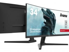 iiyama G-Master GB3467WQSU-B1 Red Eagle – zakrzywiony ultrapanoramiczny monitor dla wymagających graczy iiyama G-Master GB3467WQSU-B1 Red Eagle