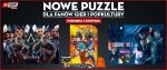 Good Loot wprowadza do oferty trzy nowe zestawy puzzli gamingowych Puzzle kwiecien 2022