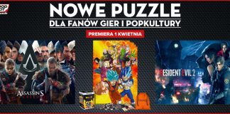 Good Loot wprowadza do oferty trzy nowe zestawy puzzli gamingowych Puzzle kwiecien 2022