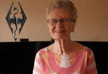 Babcia Skyrim dostała prezent od Bethesdy Skyrim