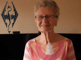 Babcia Skyrim dostała prezent od Bethesdy Skyrim