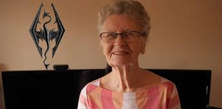 Babcia Skyrim dostała prezent od Bethesdy Skyrim