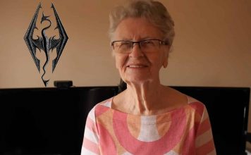 Babcia Skyrim dostała prezent od Bethesdy Skyrim