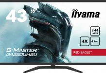 iiyama G-Master G4380UHSU-B1 Red Eagle to 43-calowy monitor dla graczy w przystępnej cenie