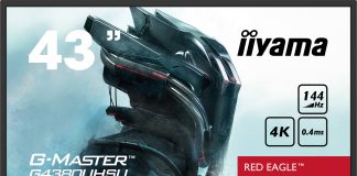 iiyama G-Master G4380UHSU-B1 Red Eagle to 43-calowy monitor dla graczy w przystępnej cenie