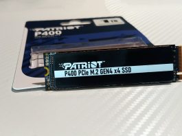 Patriot P400 PCIe M.2 Gen4 x4 SSD 1 TB – Szybki nośnik SSD w przystępnej cenie