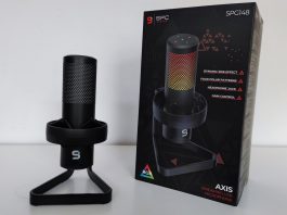 SPC Gear Axis – test kolejnego świetnego mikrofonu dla streamerów SPC Gear Axis 1