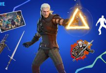 Fortnite – Geralt a z nim wiedźmińska Szkoła Lamy