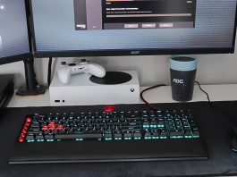 AOC AGON AGK700 – mechanik z Cherry MX Red, w przystępnej cenie