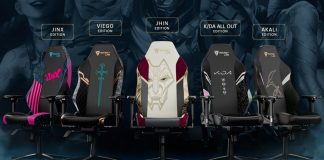 Secretlab prezentuje fotel gamingowy TITAN Evo League of Legends Jhin Edition