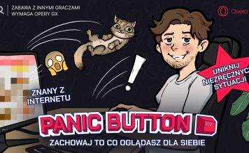 Opera XG – Panic Button ukryje zawartość ekranu przed ciekawskimi