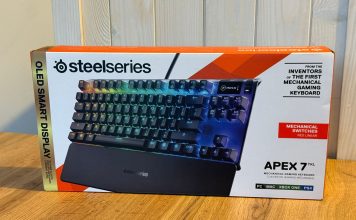 SteelSeries Apex 7 TKL recenzja