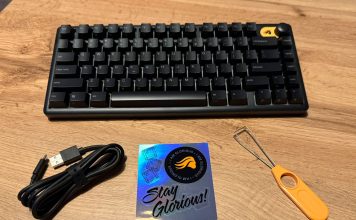 Glorious GMBK 75% – recenzja budżetowej klawiatury z wielkimi aspiracjami