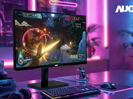 AUO pokazuje 24-calowe monstrum z 800 Hz odświeżania