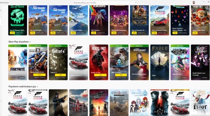 Microsoft Store ma nowy wygląd i w końcu wygląda tak jak powinien