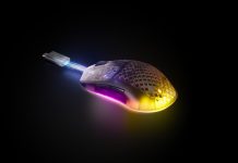 SteelSeries Aerox 3 Wireless Gen 2. Ultralekka myszka z 4K i 200 godzin pracy