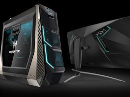 Acer pochwalił się nowym sprzęt do gier z serii Predator – desktopem Orion 9000 na 4 karty graficzne i zakrzywionym monitorem X35 z G-Sync