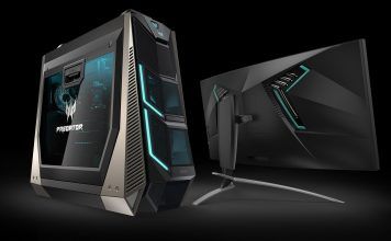 Acer pochwalił się nowym sprzęt do gier z serii Predator – desktopem Orion 9000 na 4 karty graficzne i zakrzywionym monitorem X35 z G-Sync
