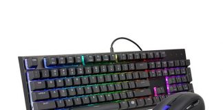 Cooler Master MS120 – zestaw z myszką i klawiaturą mem-chaniczną