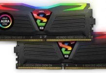 Geil oświetli nam wnętrze komputera dzięki pamięciom DDR4 Super Luce RGB Sync