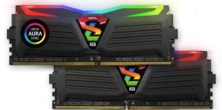 Geil oświetli nam wnętrze komputera dzięki pamięciom DDR4 Super Luce RGB Sync
