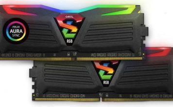 Geil oświetli nam wnętrze komputera dzięki pamięciom DDR4 Super Luce RGB Sync