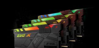 Pamięci Geil Evo X RGB z certyfikatem Asus ROG – kostki idealne do grania, podkręcania i podświetlania