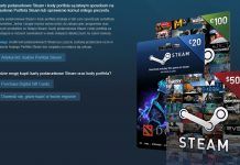 Valve wprowadziło na Steam karty podarunkowe w wersji cyfrowej