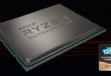 AMD i ich procesor Threadripper 1950X z tytułem Najlepszej Innowacji targów CES 2018