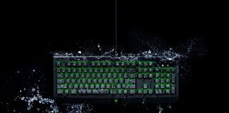 Nowa klawiatura Razera, której nie straszne są woda i wszelkie płyny
