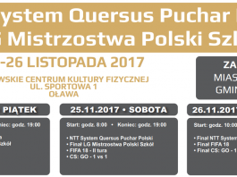 NTT System Quersus Puchar Polski oraz LG Mistrzostwa Polski Szkół w E-sporcie w Oławie