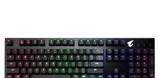 Gigabyte prezentuje klawiaturę Aorus K9 z przełącznikami optycznymi