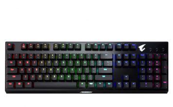 Gigabyte prezentuje klawiaturę Aorus K9 z przełącznikami optycznymi