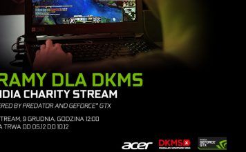 Gracze i streamerzy z ważną misją – stream charytatywny NVIDIA Polska na rzecz fundacji DKMS