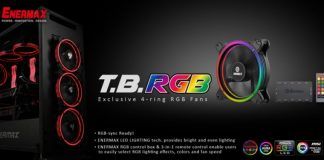 Enermax ochłodzi i rozświetli komputery z nowym zestawem wentylatorów T.B.RGB