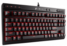 Klawiatura mechaniczna Corsair K63. Sprzęt dla miłośników grania przez duże „G”