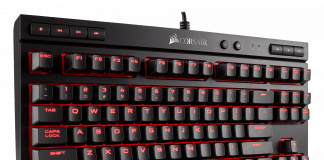 Klawiatura mechaniczna Corsair K63. Sprzęt dla miłośników grania przez duże „G”