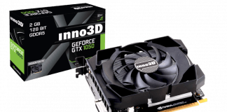 Inno3D przedstawia malucha do grania i oglądania GeForce GTX 1050 Compact